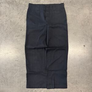 Vintage Y2K Dickies Black Skateboarding Grunge Work Pants 32x30